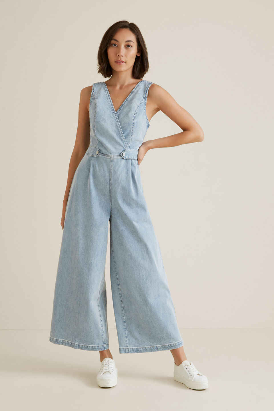 Denim Jumpsuit  