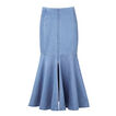 Fishtail Denim Skirt    hi-res