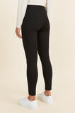 Basic Ponte Pant  Black  hi-res