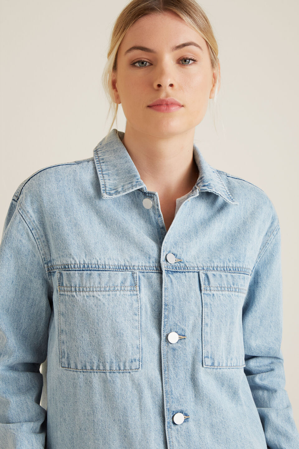 Denim Shirt Jacket  