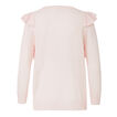 Collection Crepe Frill Trim Sweater    hi-res