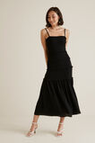 Shirred Maxi Dress    hi-res