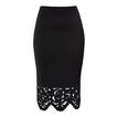 Collection Crepe Lace Midi Skirt    hi-res