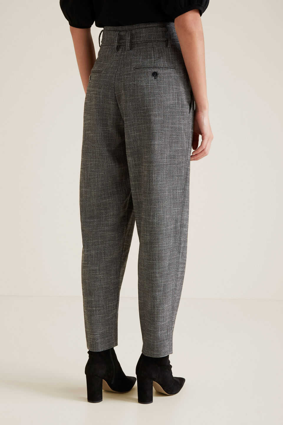 Textured Trousers  