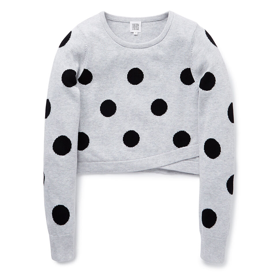 Spot Knit Top  