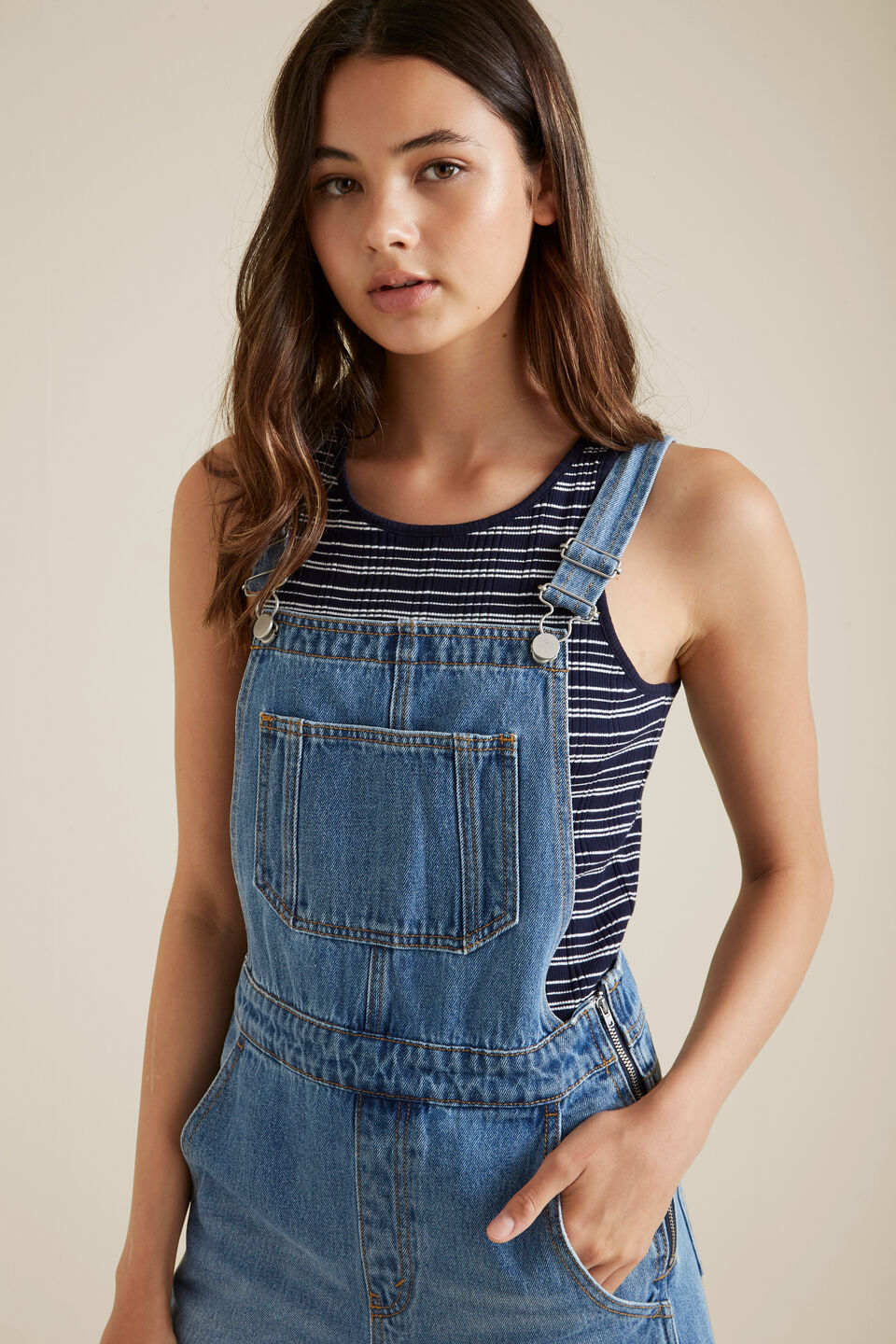 Denim Dungaree  