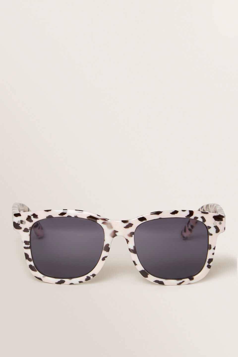 Ocelot Print Sunglasses  