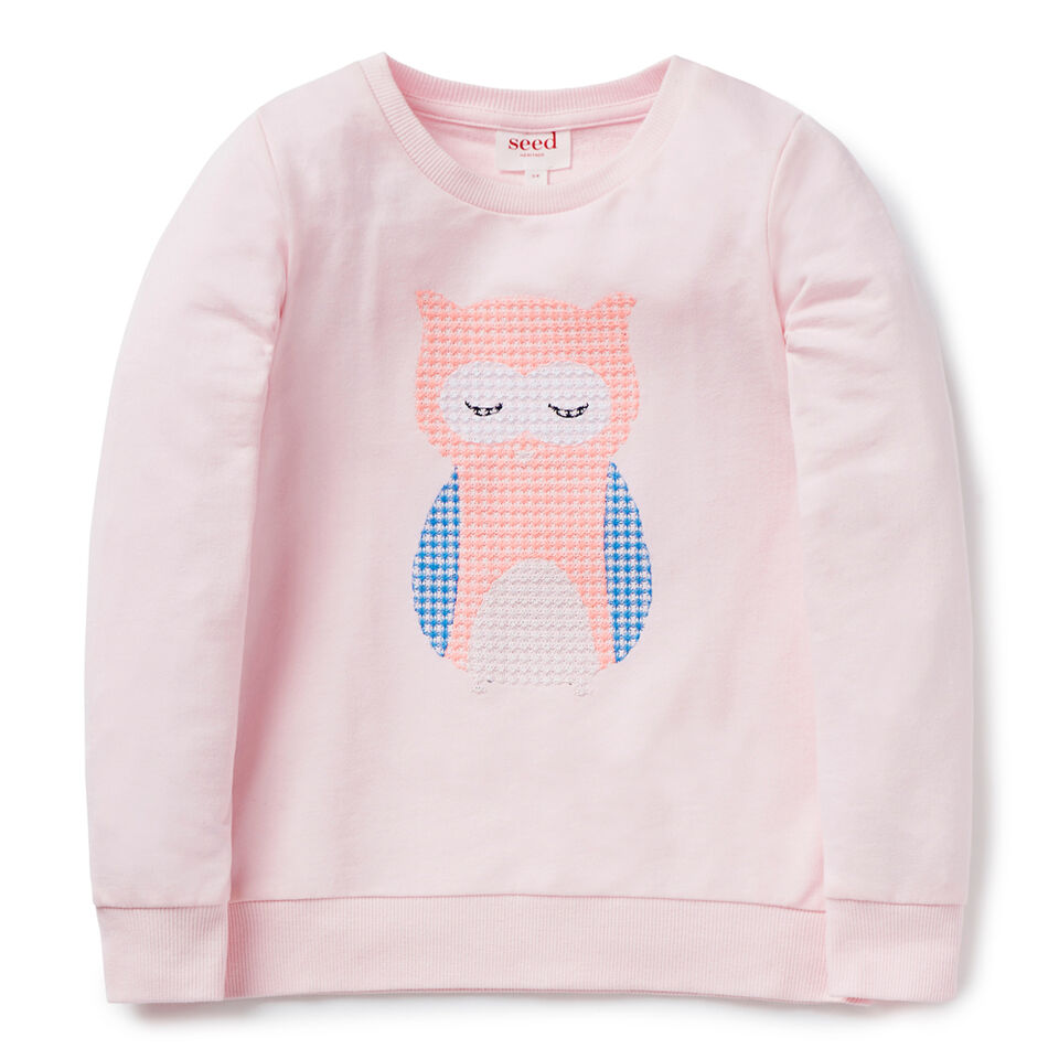 Sequin Owl Windcheater  