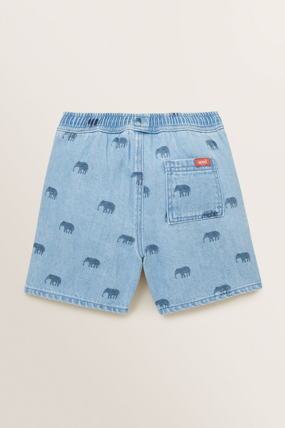 Elephant Print Shorts  