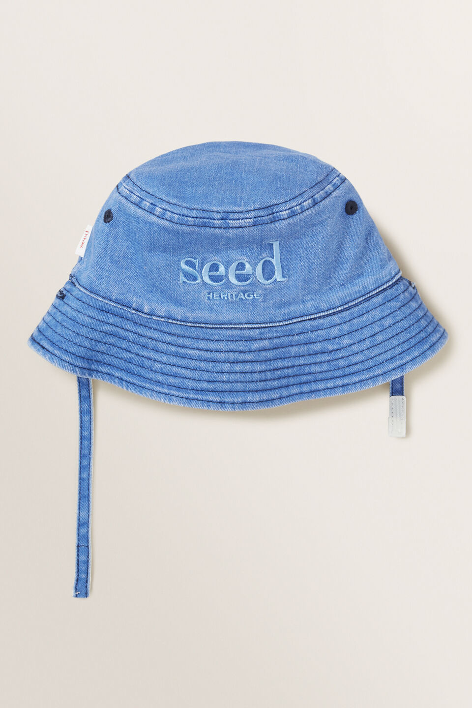 Seed Bucket Hat  Chambray