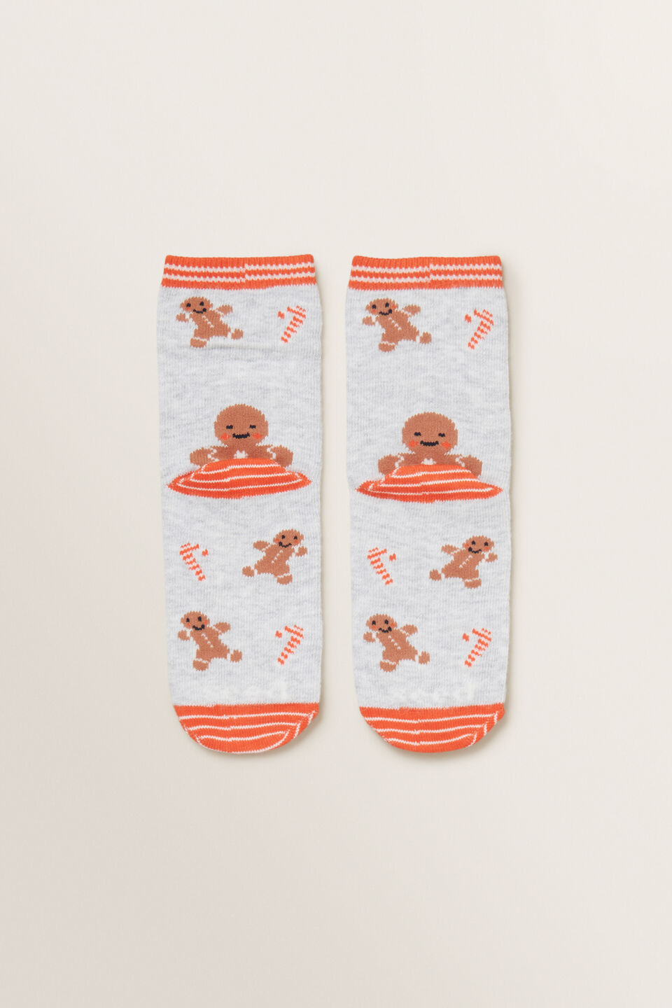 Gingerbread Yardage Socks  