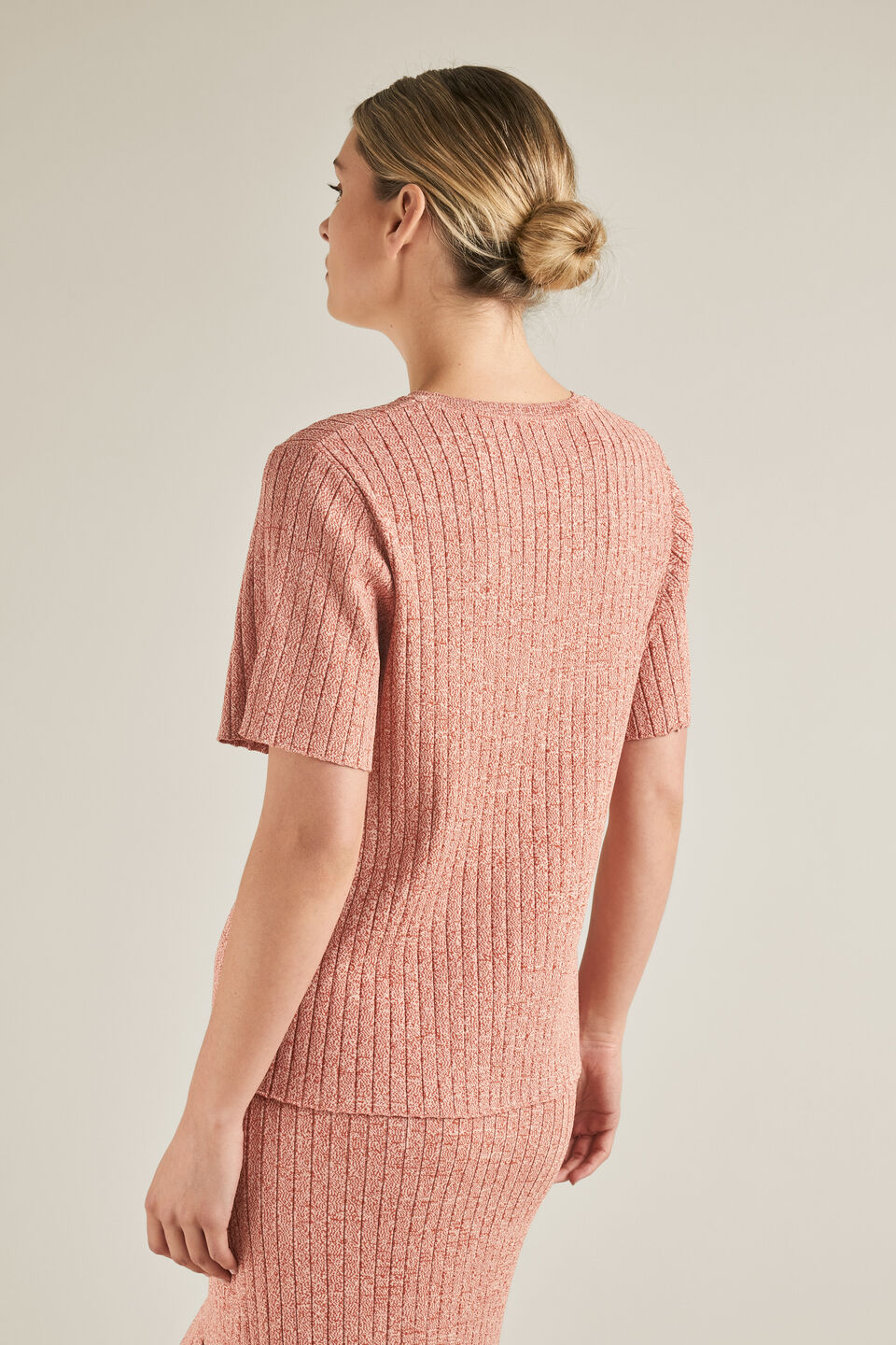 Space Dye Shell Knit  