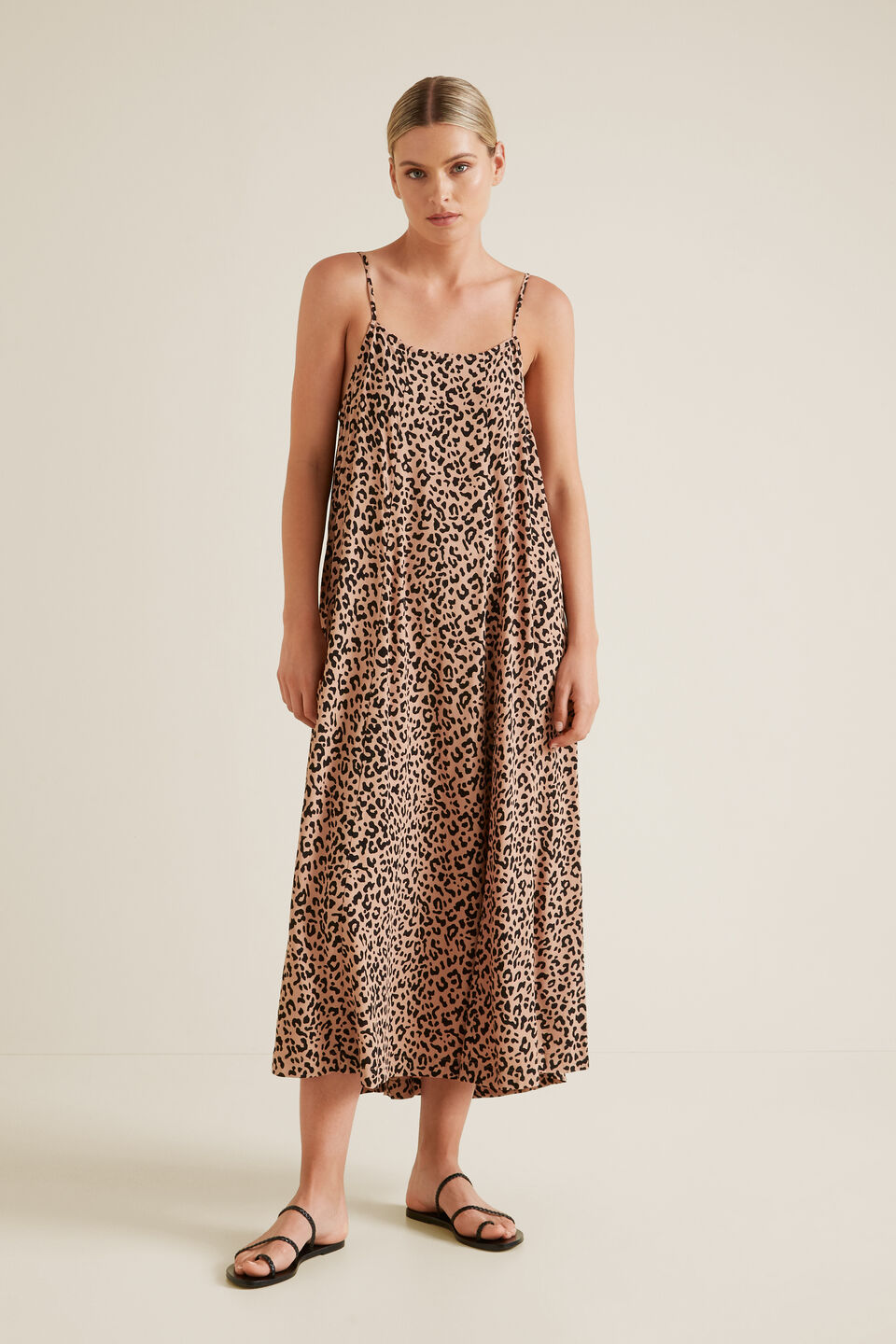 Ocelot Midi Dress  Simple Ocelot