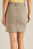 Denim Pintuck Pocket Skirt    hi-res