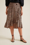 Wrap Ocelot Skirt  Simple Ocelot  hi-res