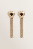 Gold Rope Drop Earrings  9  hi-res