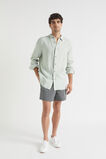 Mens Linen Shirt  Sea Mist  hi-res