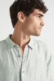 Mens Linen Shirt  Sea Mist  hi-res