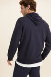 Mens Cotton Hoodie  Midnight Blue  hi-res