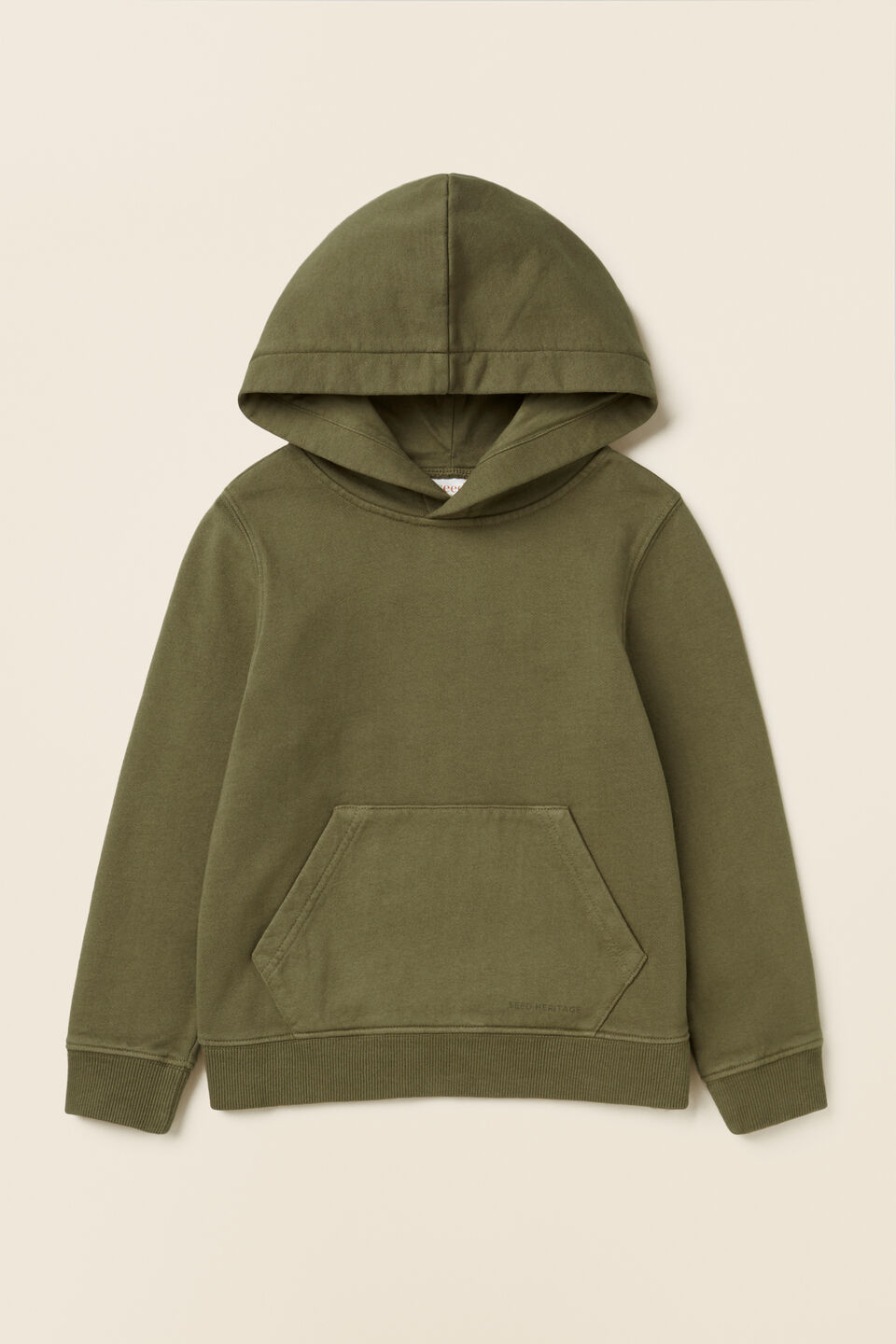 Cotton Hoodie  Army Green