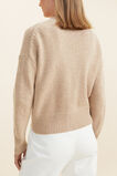 Merino Wool Cardigan  Champagne Beige Marle  hi-res