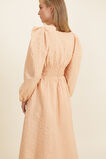 Textured Midi Dress  Light Ginger  hi-res