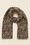 Leopard Print Scarf  Multi  hi-res