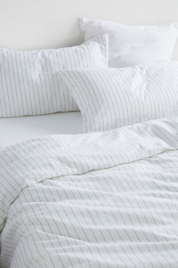 Alba Euro Pillowcase  White  hi-res