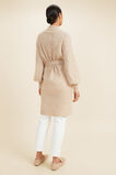 Mohair Rib Long Cardigan  Champagne Beige Marle  hi-res