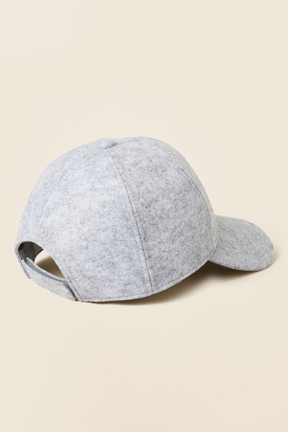 Seed Logo Felt Cap  Grey Marle