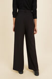 Button Detail Suit Pant  Black  hi-res