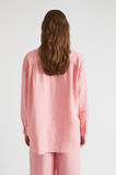 Core Linen Boyfriend Shirt  Bubblegum Pink  hi-res