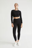 Seamless Legging  Black  hi-res