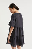 Core Linen Mini Dress  Deep Navy  hi-res