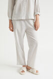 Cotton Pyjama Pant  Olive Stripe  hi-res
