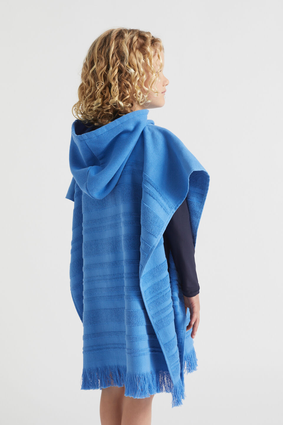 Heritage Terry Poncho  Bluebell