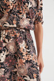 Floral Midi Skirt  Peach Bloom Floral  hi-res