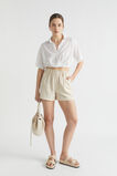 Cotton Slouch Short  Magnolia  hi-res