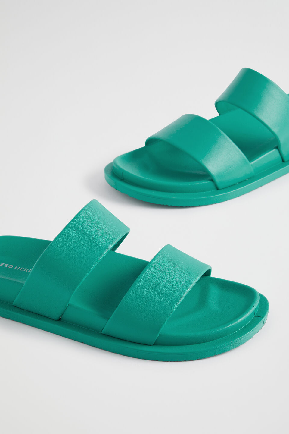 Double Strap Jelly  Deep Teal