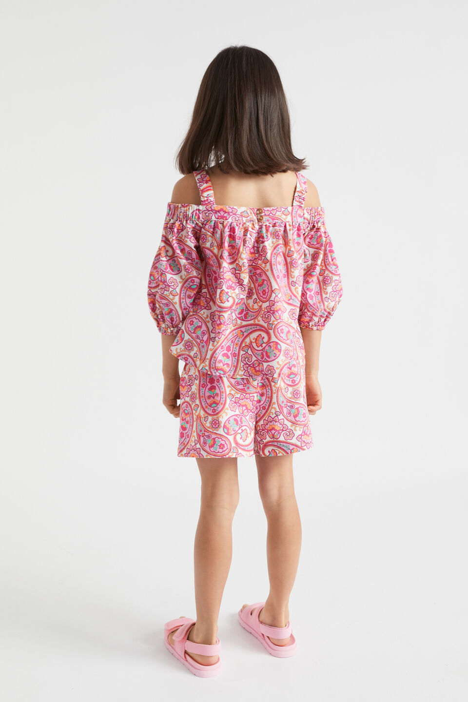 Paisley Top  Fuchsia