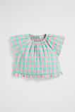 Gingham Top  Candy Pink  hi-res