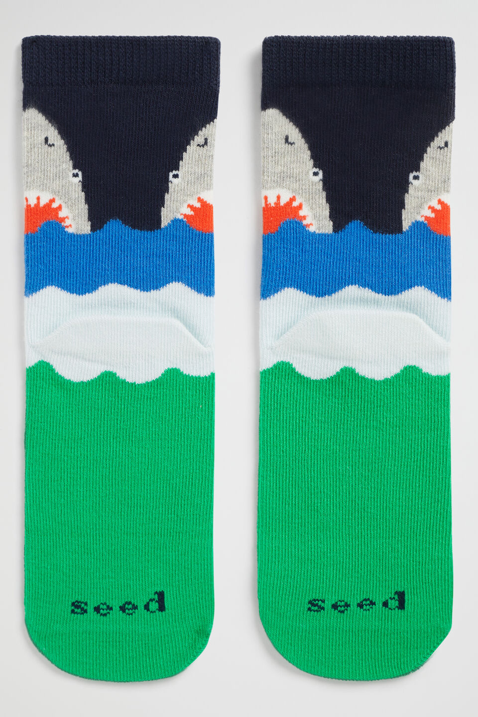 Shark Sock  Multi