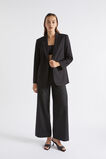 Wool Blend Trouser  Black  hi-res