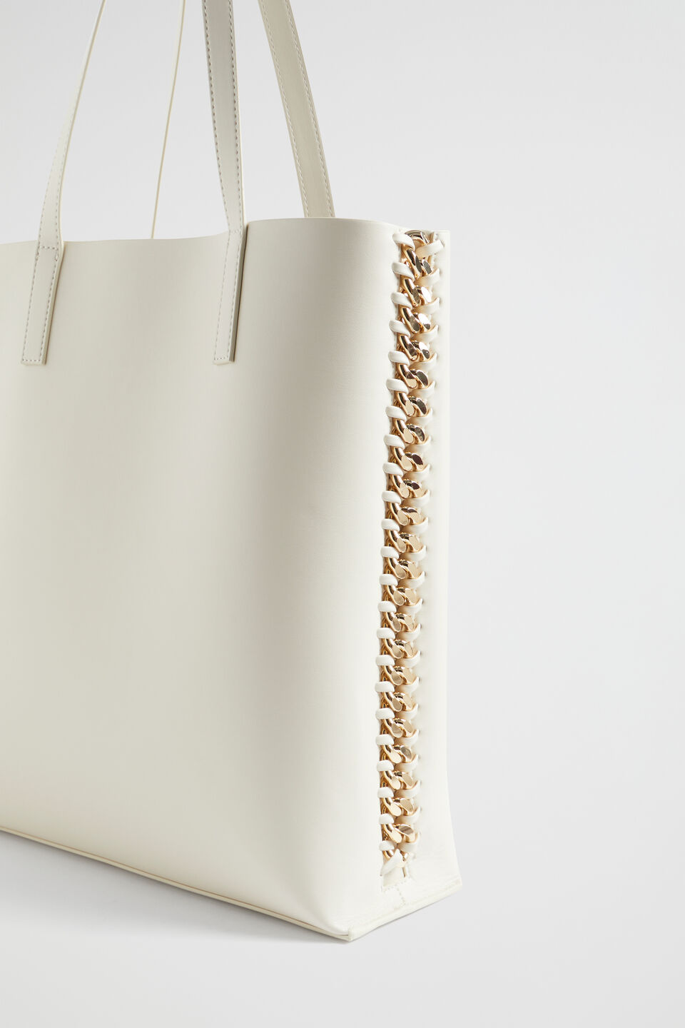 Chain Tote  Bone