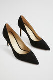 Nina Pointed Pump  Black Suede  hi-res