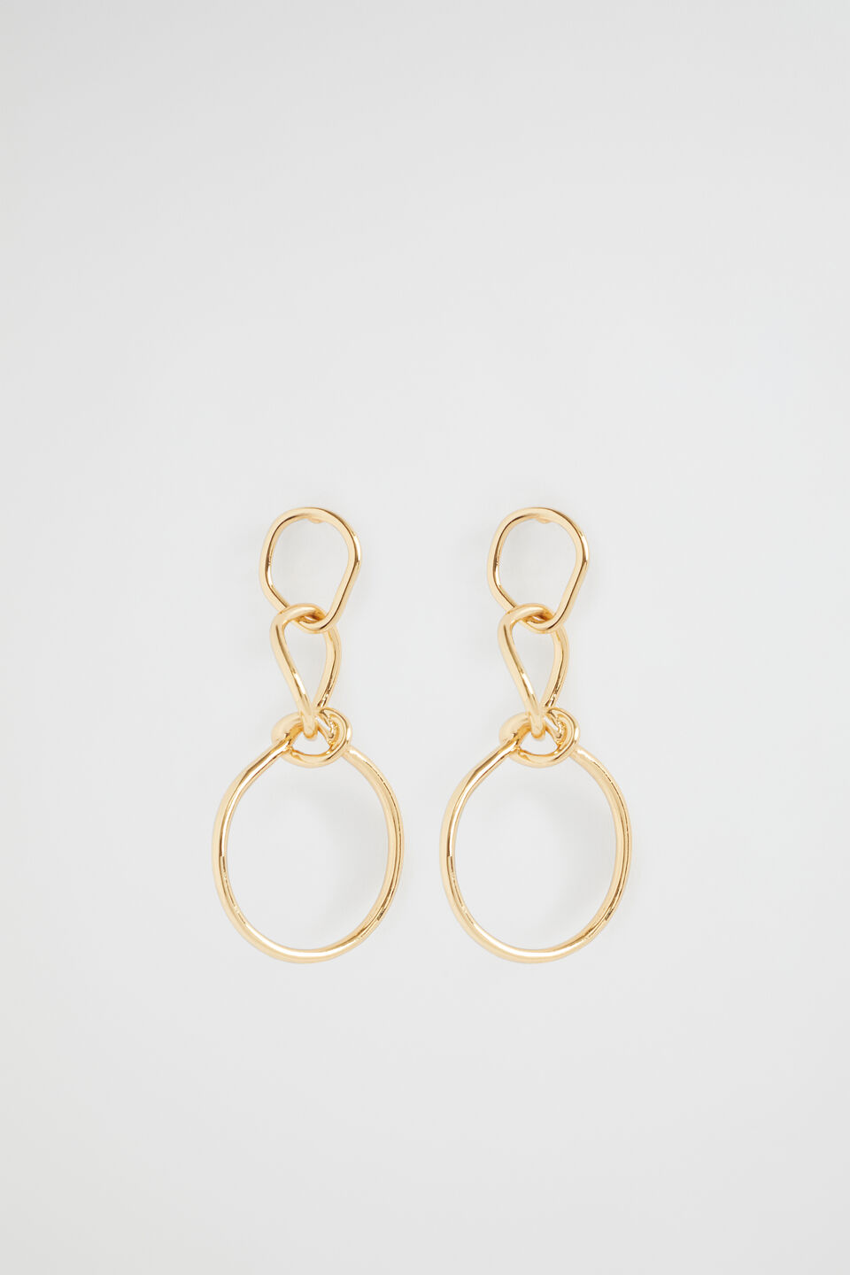 Loop Knot Earring  Gold