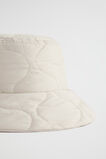 Quilted Bucket Hat  Vanilla Cream  hi-res