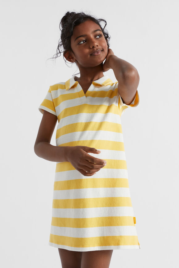 Core Rugby Dress  Sunshine Stripe  hi-res