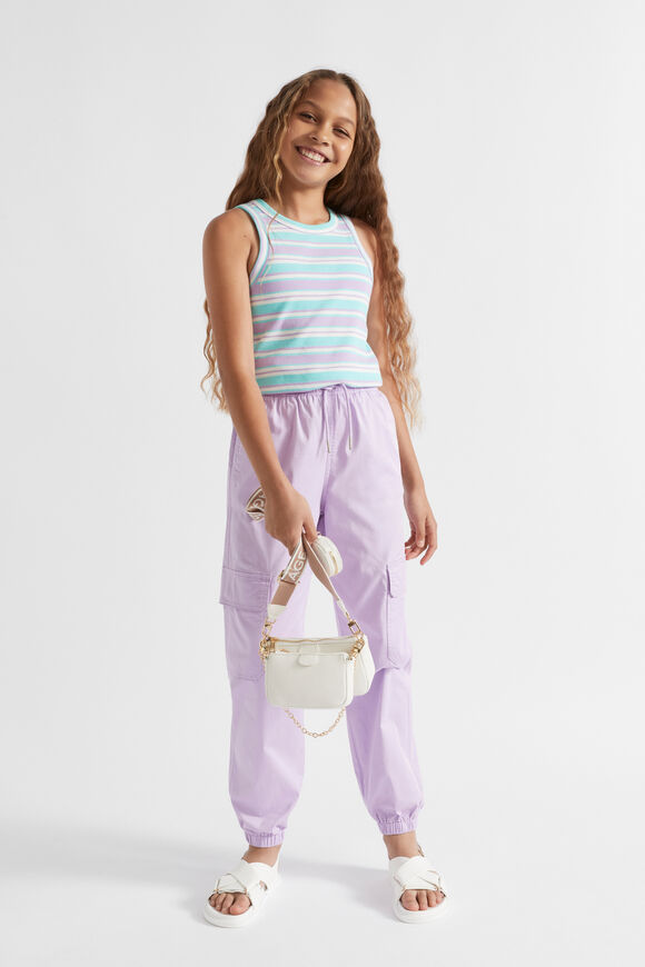 Cargo Pocket Pant  Pale Lavender  hi-res