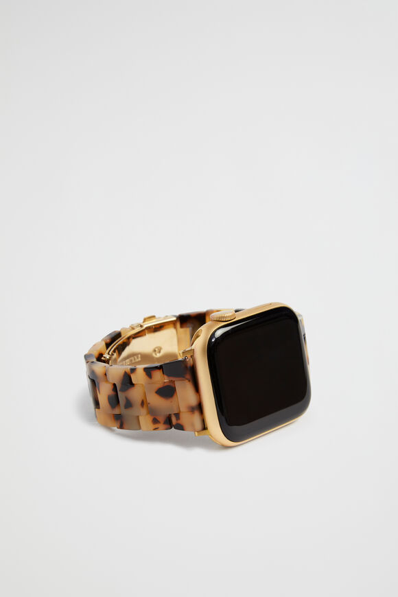 Resin Smart Watch Band  Milky Tort  hi-res